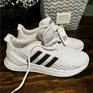 adidas White and Black Shoes